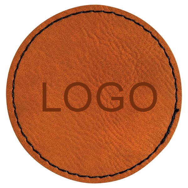 2 Inches Round Leather Patches