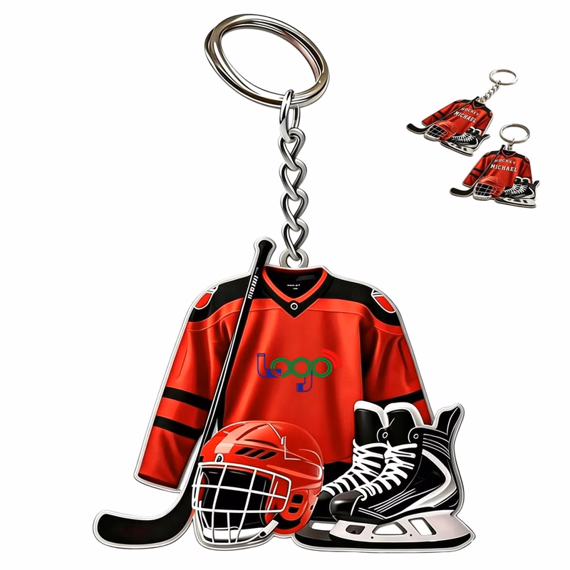 Durable Heavy Duty Flat Jersey Charm for Backpack