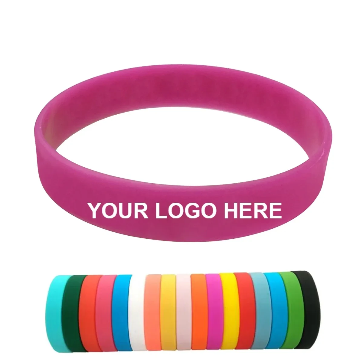 Colored Silicone Wristbands 1