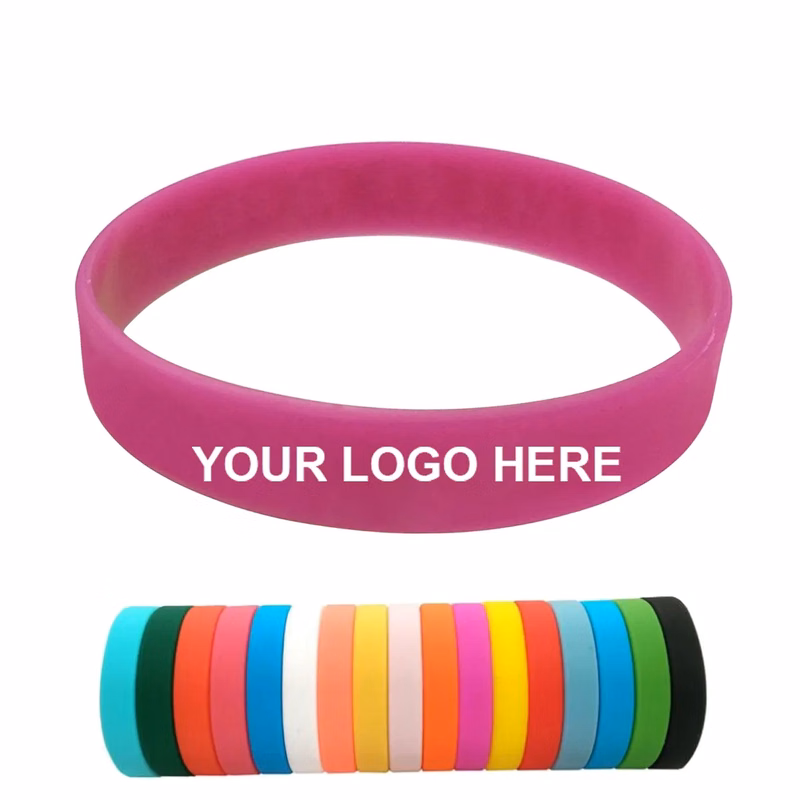Colored Silicone Wristbands