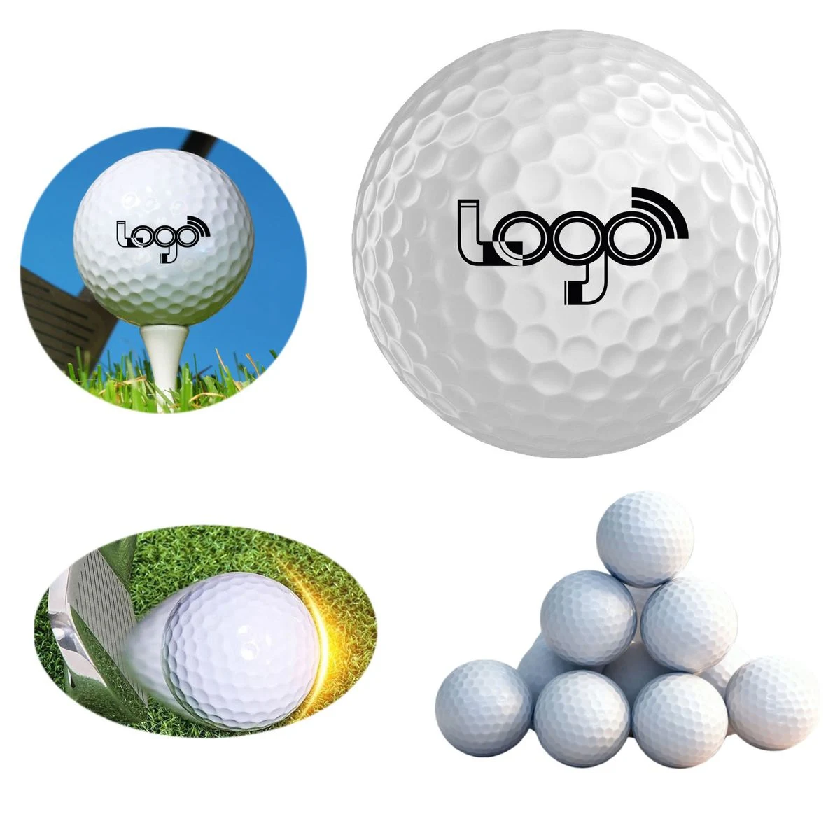 Durable Two Piece Golf Balls 1