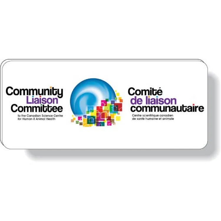 .050 Magnetic Badges - Rectangle (1.5"x3.5"), Full Colour Imprint 1