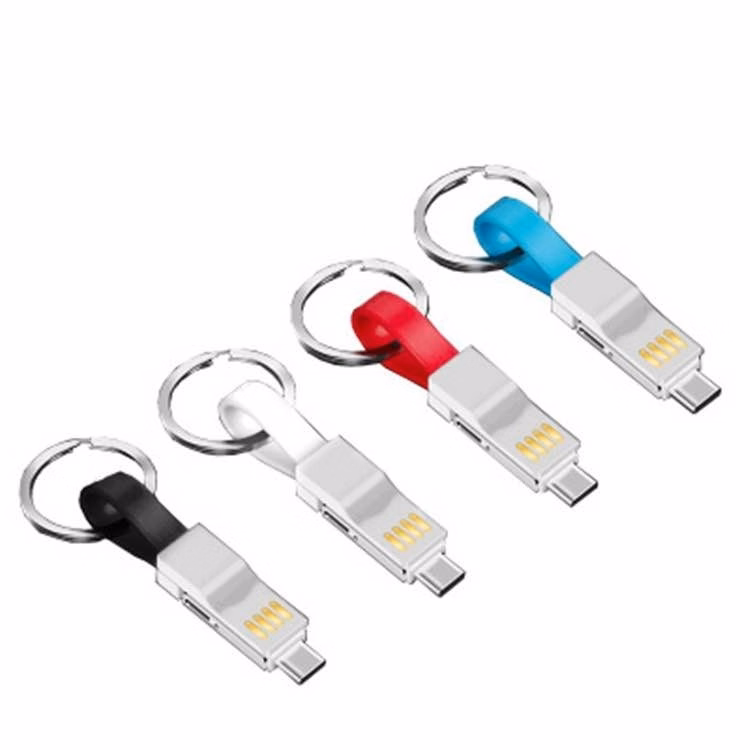 3-in-1 Magnet Charging Cable With Key Chain