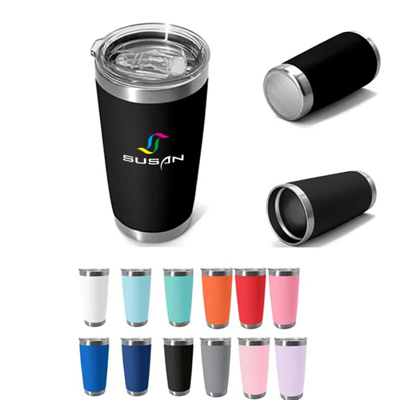 20oz Stainless Steel Double Walled Vacuum Tumbler 1
