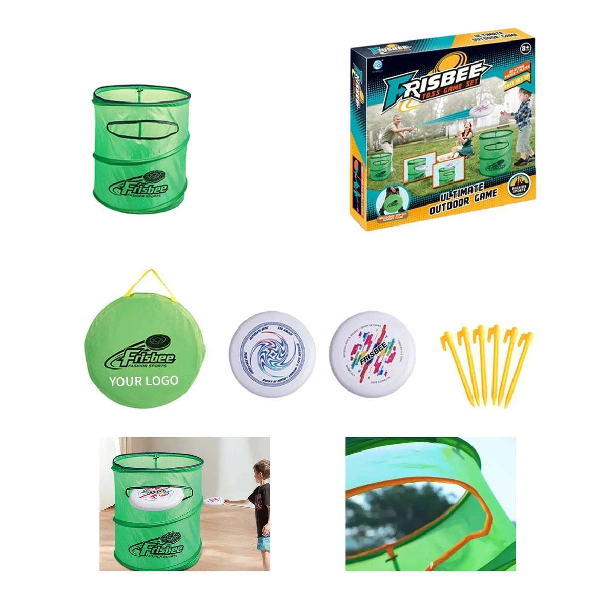 Fun Flying Disc Game with Scoring System 1