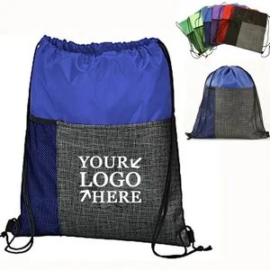 Custom Sports Backpack Waterproof Drawstring Bag 1