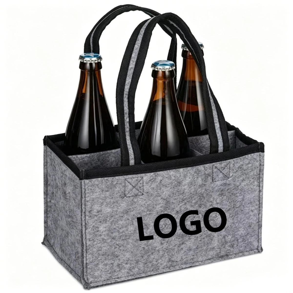 9"x5.9"Felt Wine Bag 1