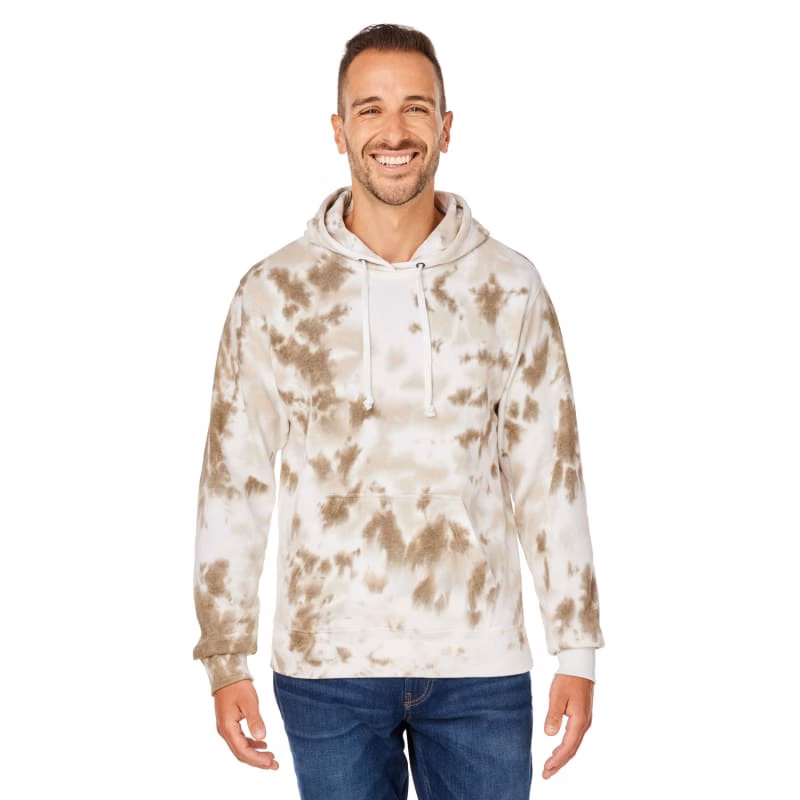 J America Adult Tie-Dye Pullover Hooded Sweatshirt