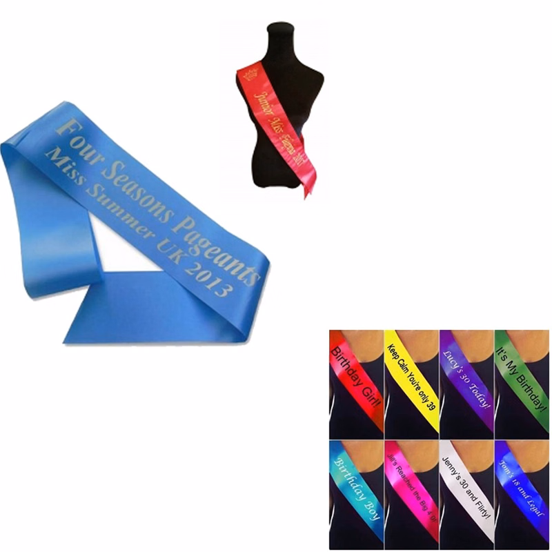 Pageant Sashes