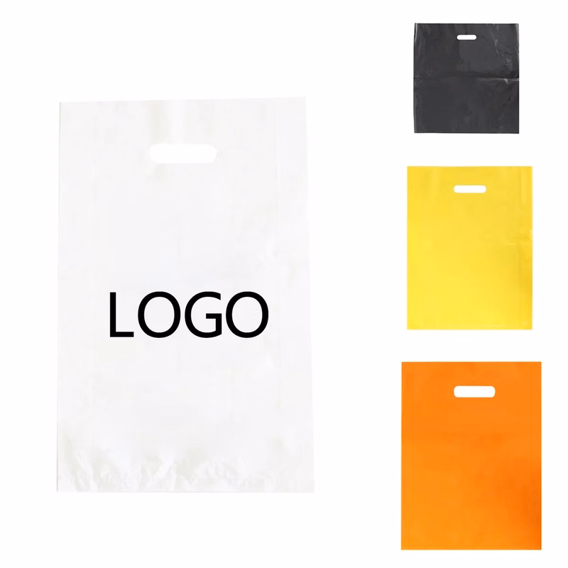 Degradable Die Cut PE Plastic Bags