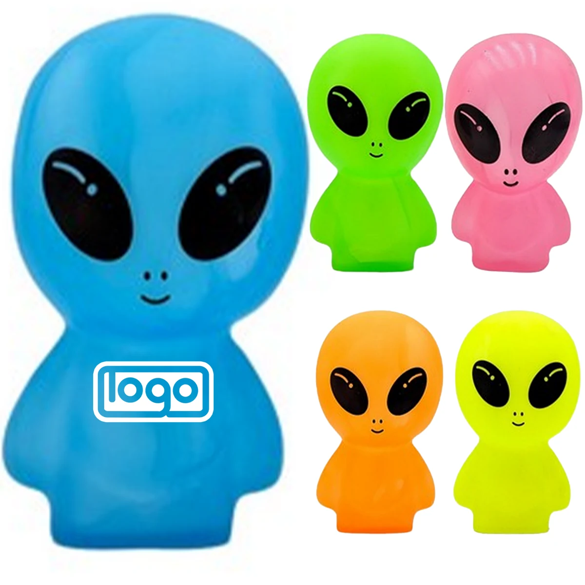 Alien Rubber Toys 1