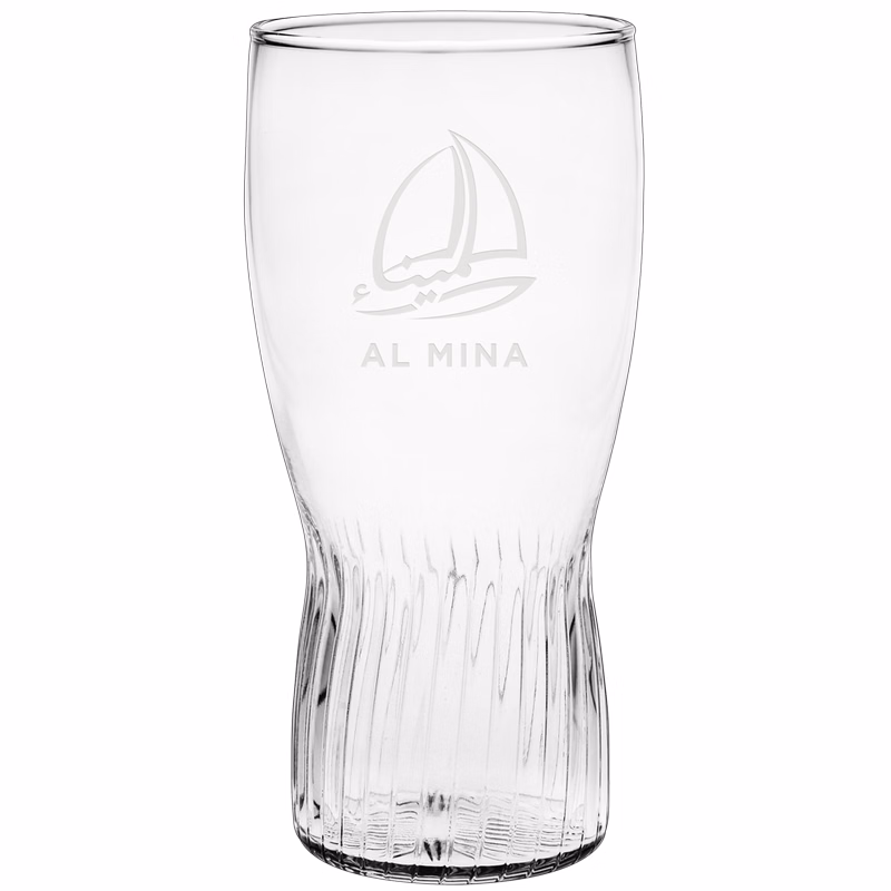 16 oz. Gripper Pub Glass - Etched