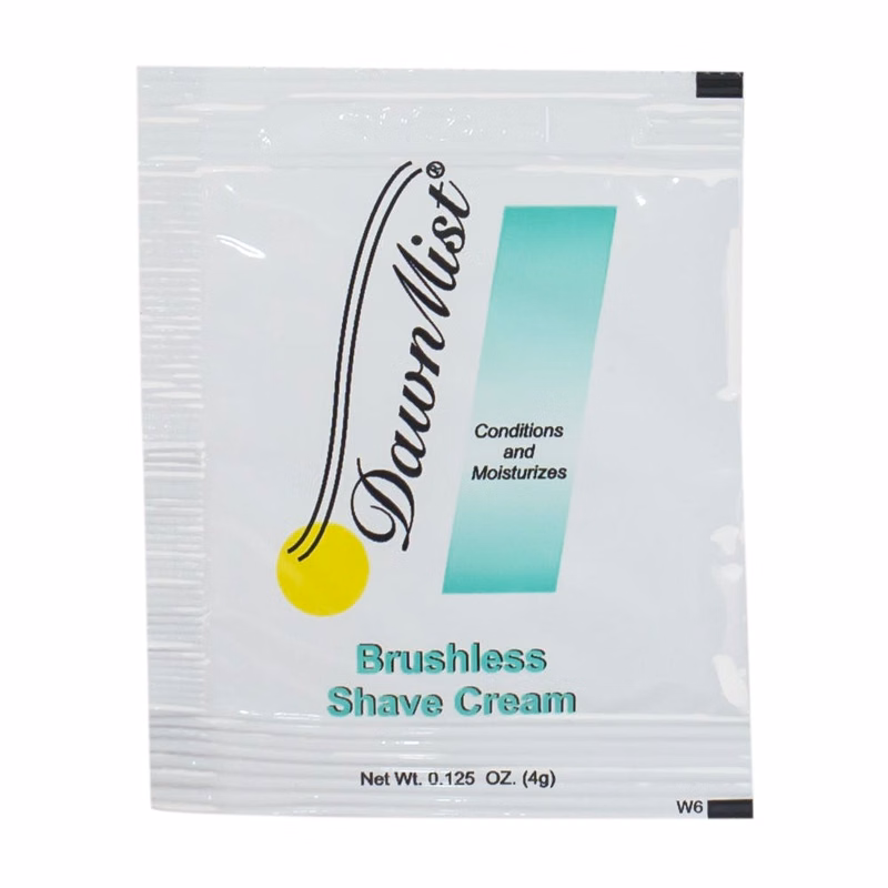 Shave Cream Packets - 0.125 oz