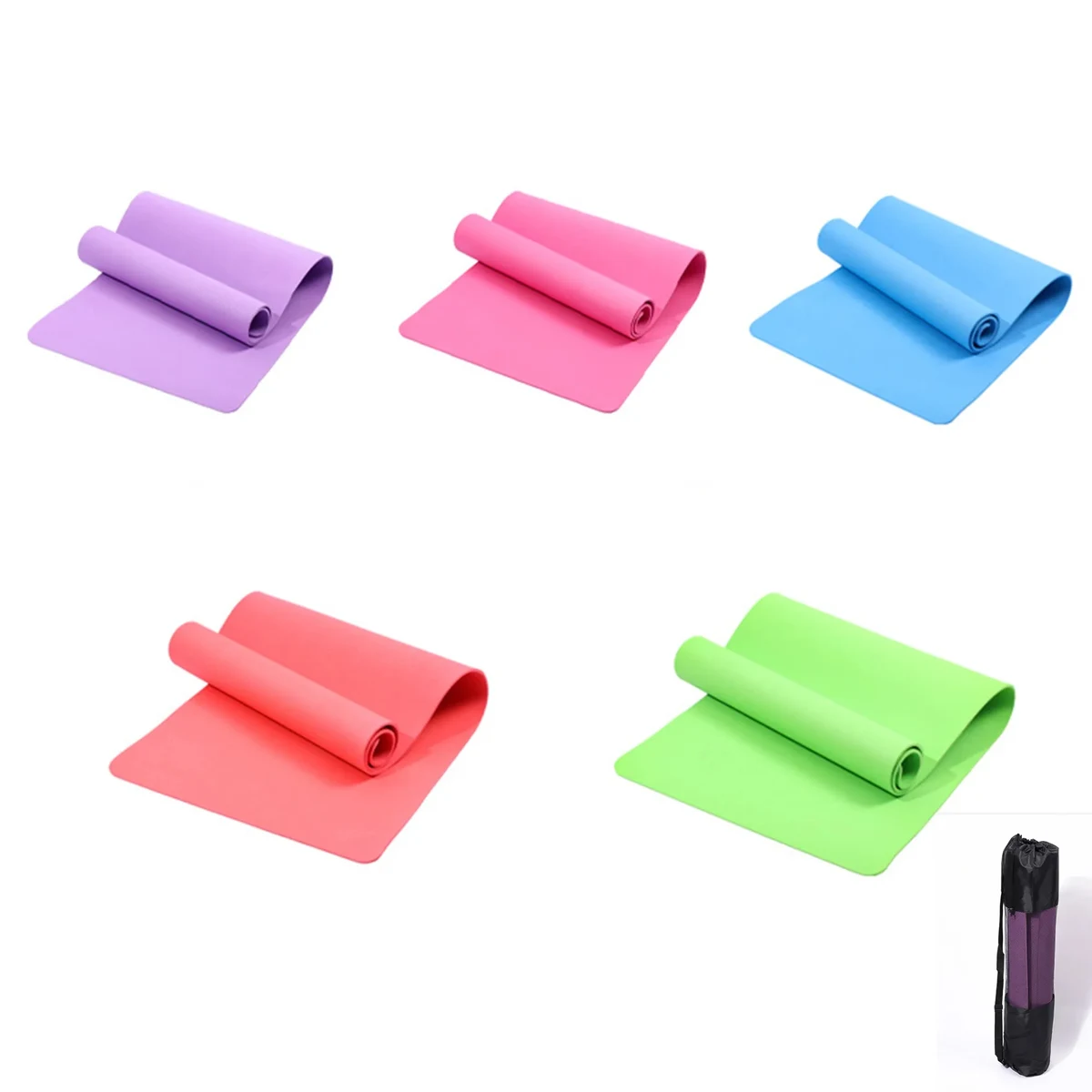 Easily Coveyable Exercise Yoga Mat 1