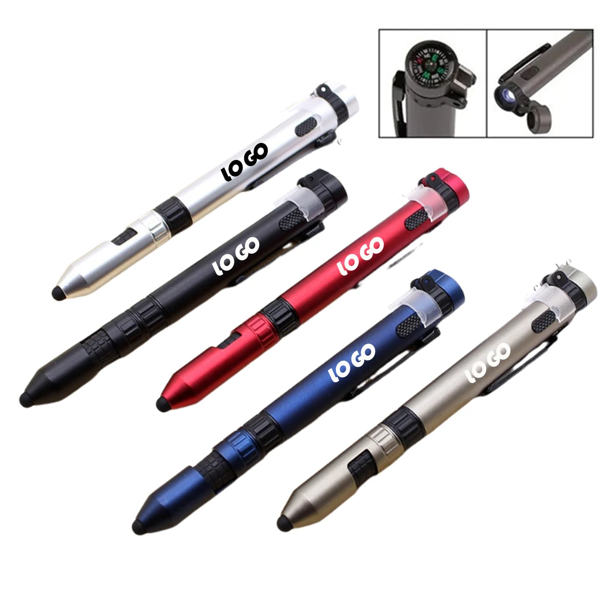 Tactical Compass Tool Pen 1