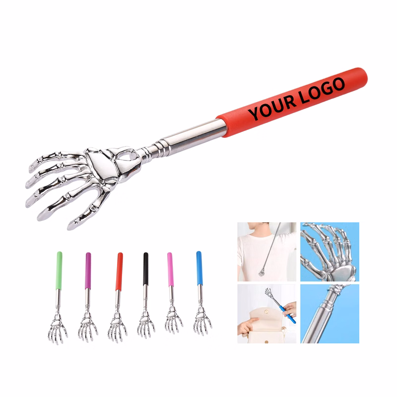 Stainless Steel Telescoping Back Scratcher 8.7" To 23.2"
