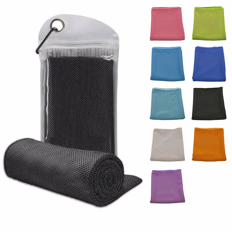 Breathable Towel with Carabiner Clip