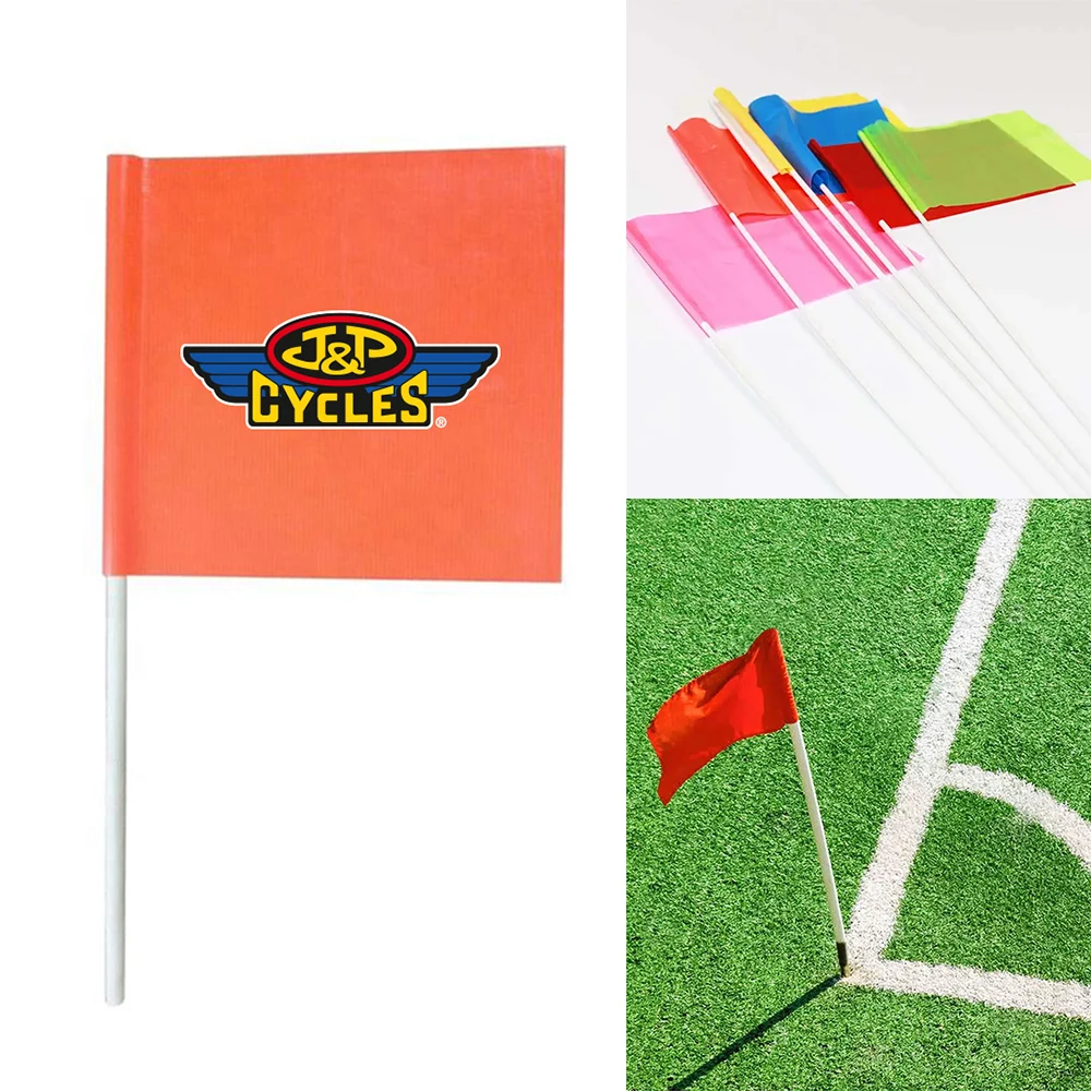 Custom Vibrant PVC Flag 17" x 17" 1