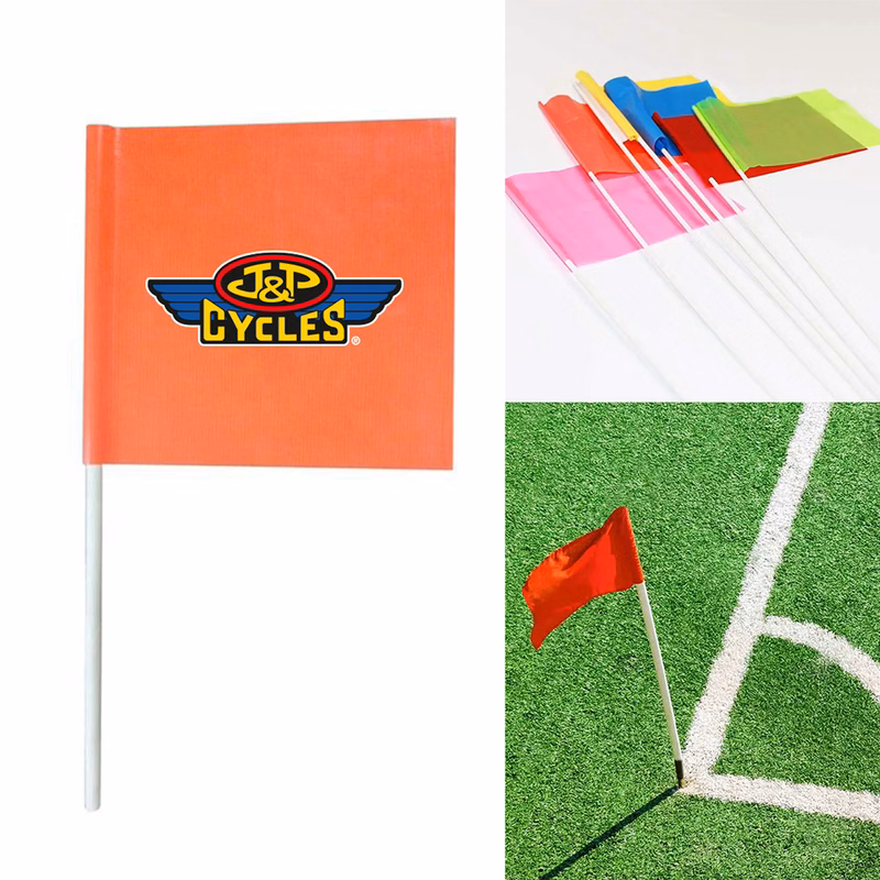 Custom Vibrant PVC Flag 17" x 17"