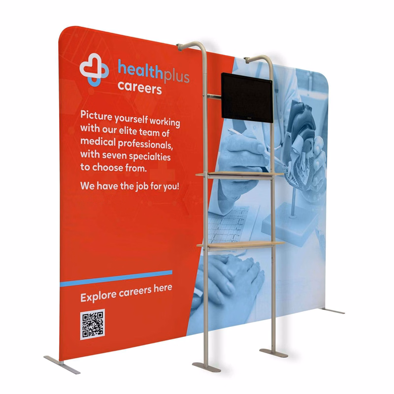 EuroFit™ Cascade Two-Shelf Merchandiser