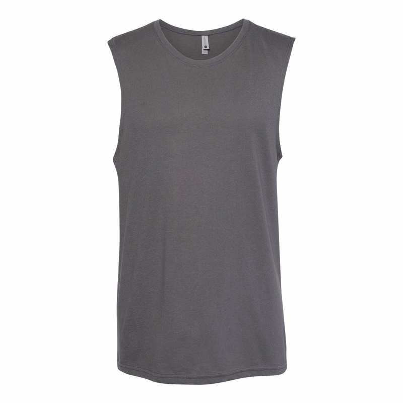 Unisex Lightweight Cotton/Poly Muscle Tank - 6333