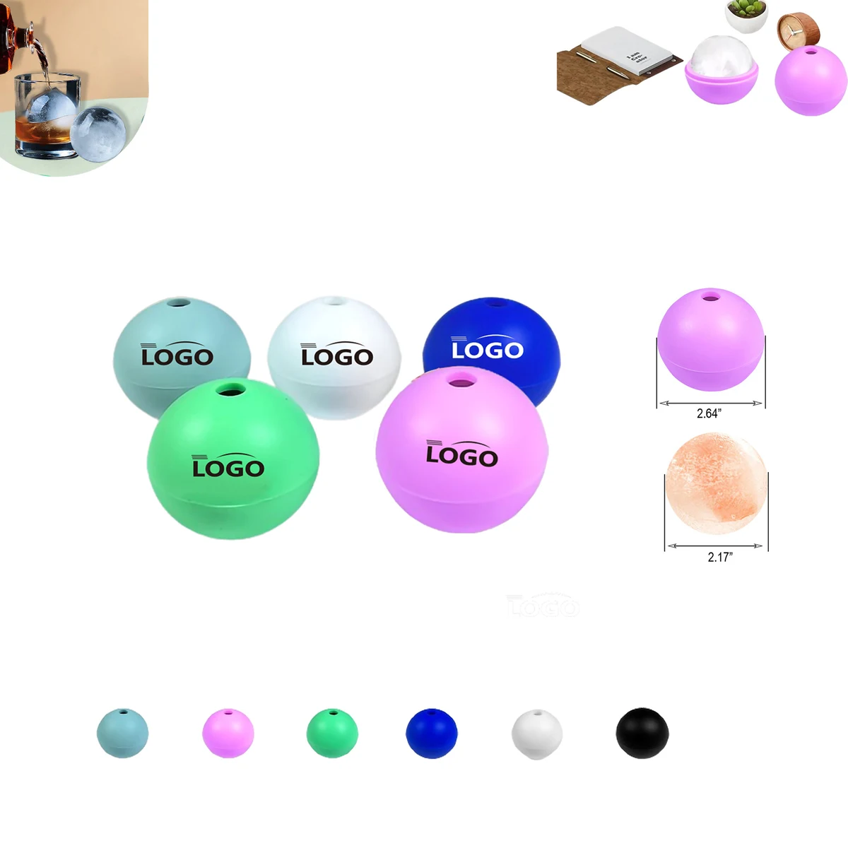 Silicone Ice Cube Sphere Mold MOQ50 1