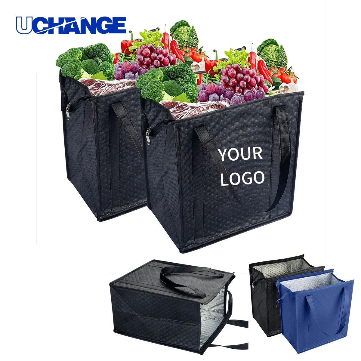 Non Woven Cooler Bag Carrier for Travel Outdoor Use 1