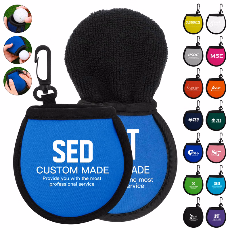 Small Golf Ball Cleaner Pouch