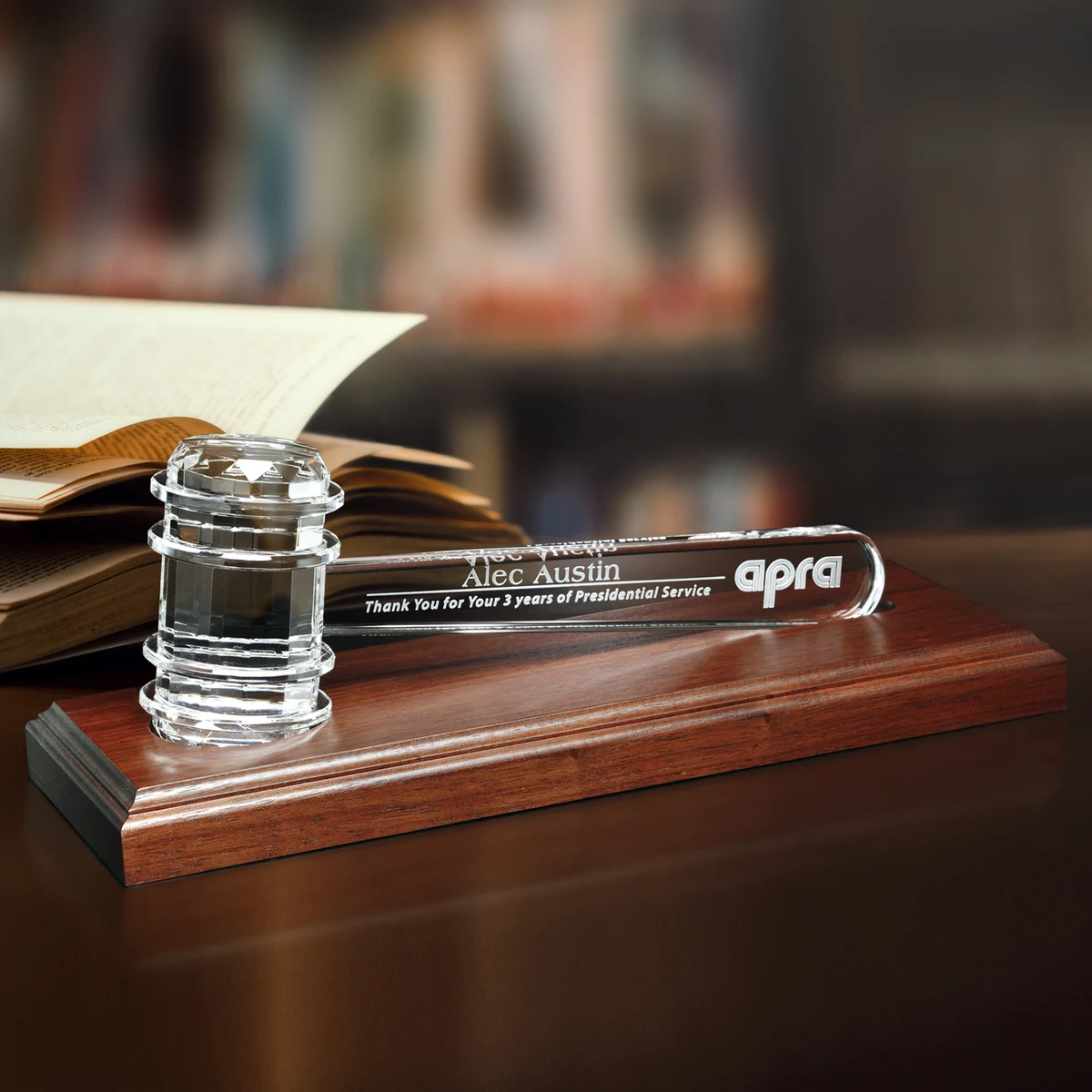 Crystal Gavel 1