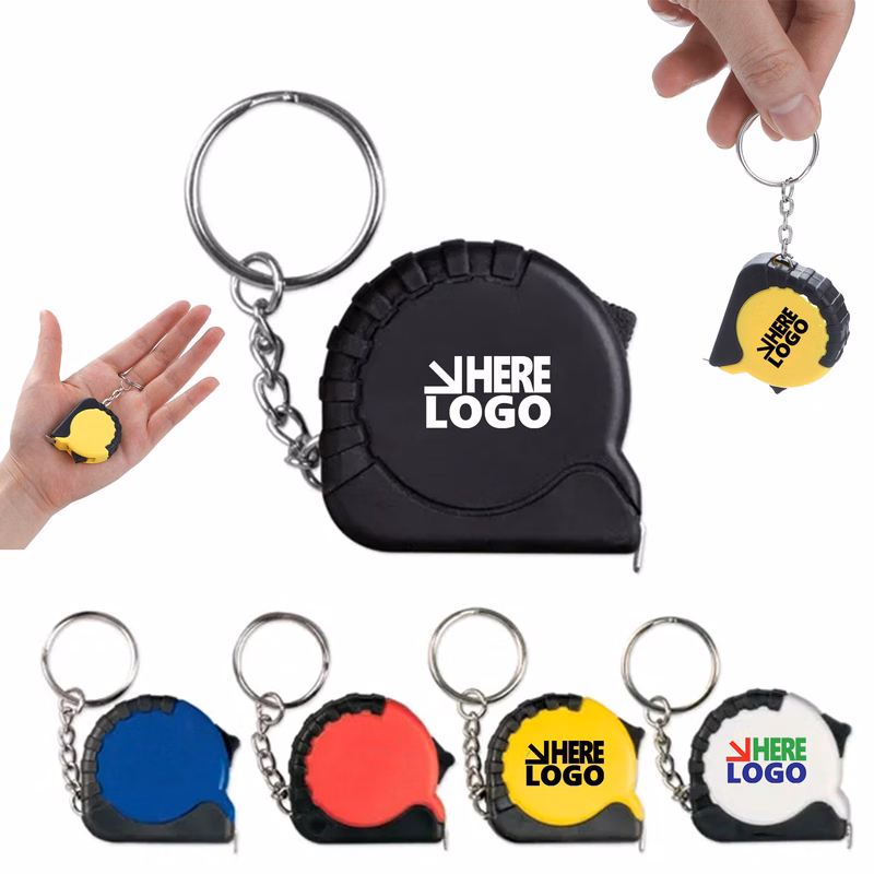 MOQ 20 Tape Measure Key Chain 3' Mini Tool