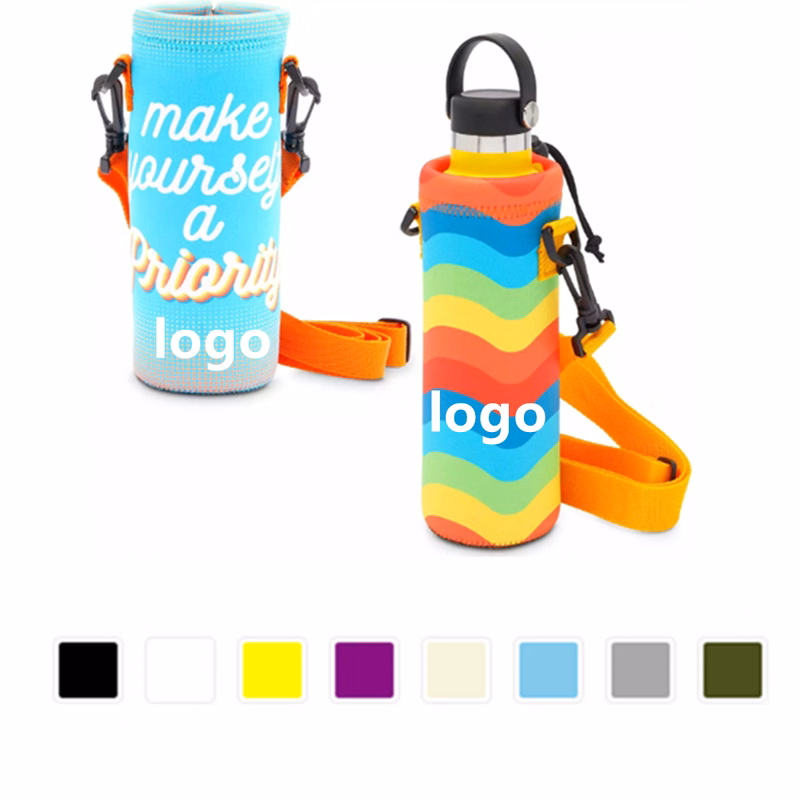 Water Bottle Sleeve w/Strap