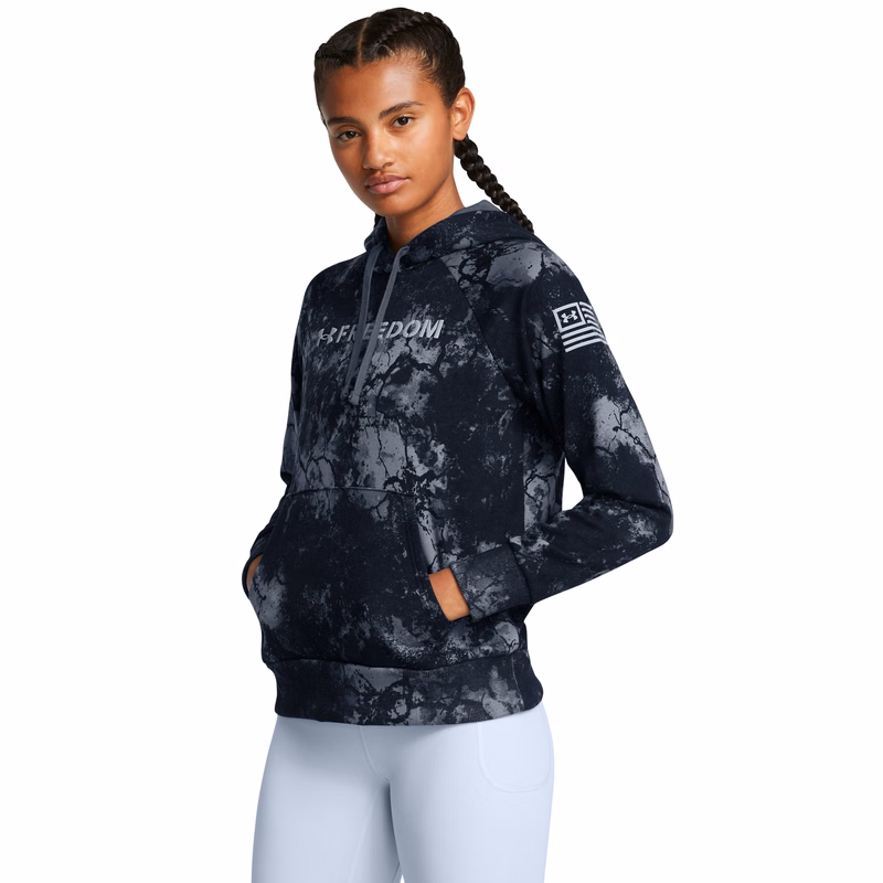 UA Rival Freedom Printed Women's Hoodie