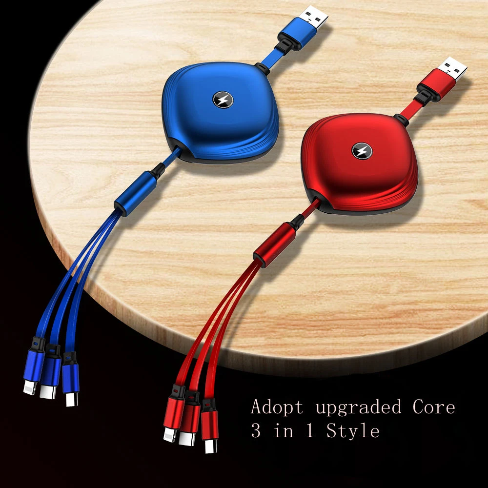3 in 1 Charger Cable with Storage 1