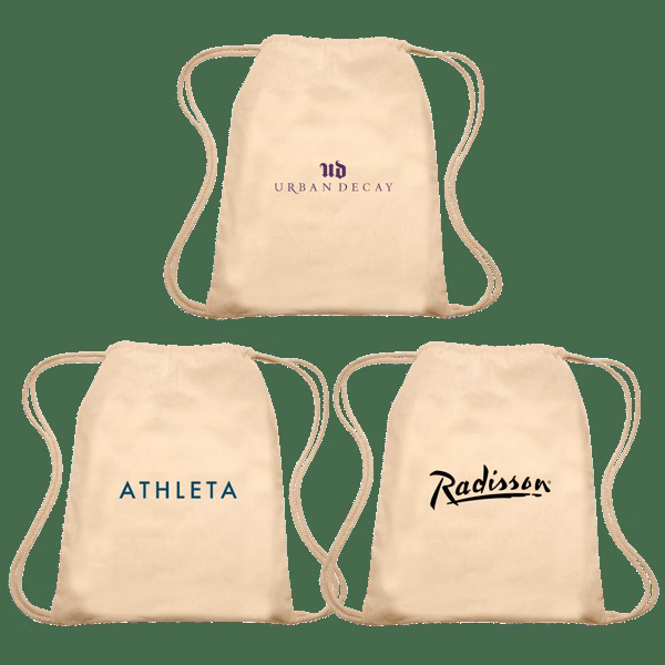 Electra Cotton Drawstring Bag