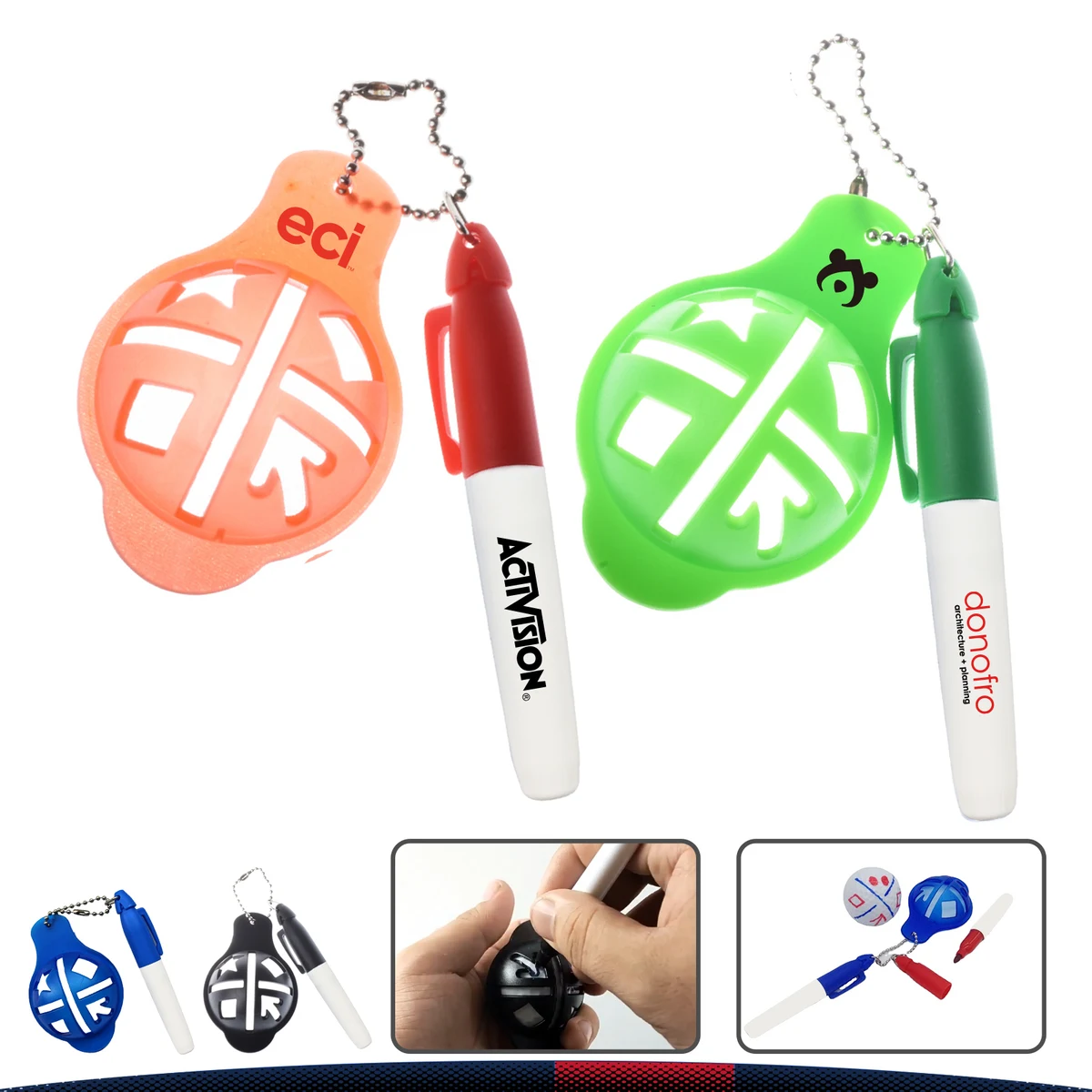 Simple Golf Ball Liner Marker Set 1