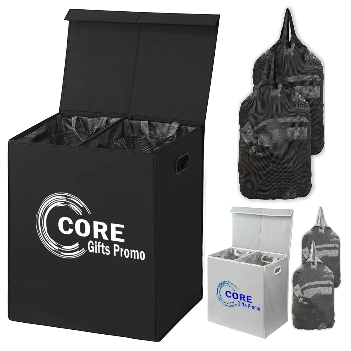 Double Laundry Hamper 1