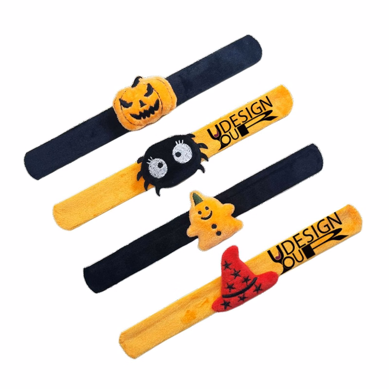 Halloween Plush Slap Bracelet