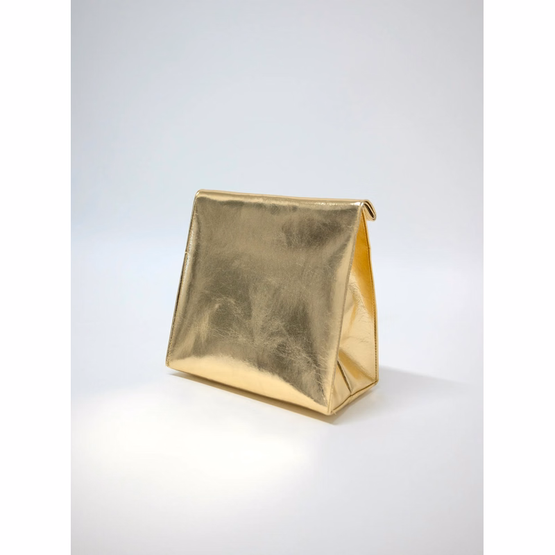 Gold Folded Bag