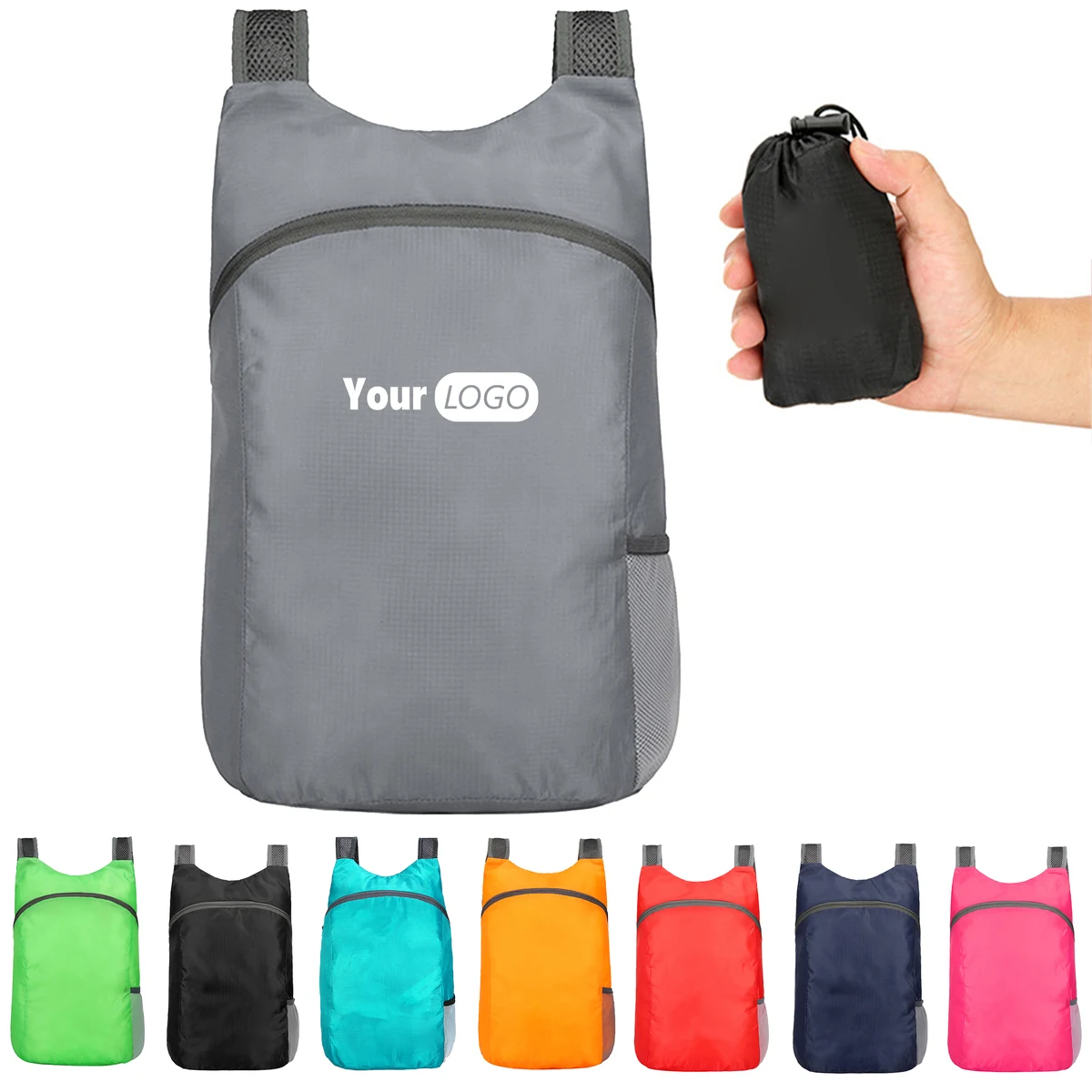 Polyester Foldable Travel Backpack ?C Lightweight And Compact 1