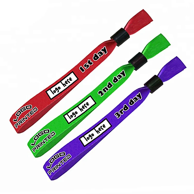 Fabric Wristband with Locking Ball 1