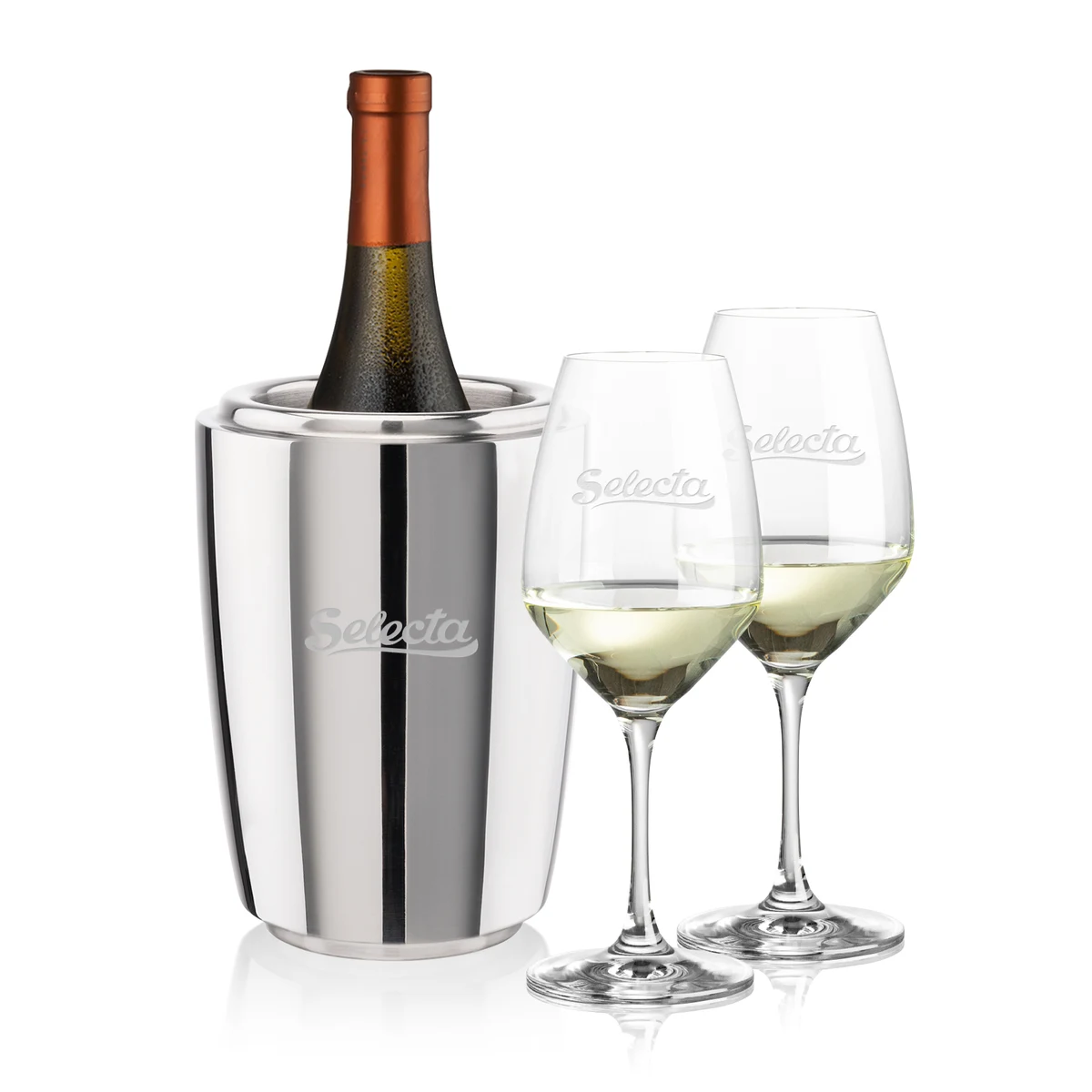 Pescara Wine Cooler & Santiago Wine Set 1