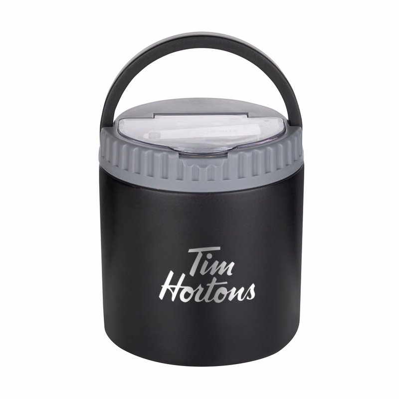 Oreius Food Container w/ SS Spoon - 18oz