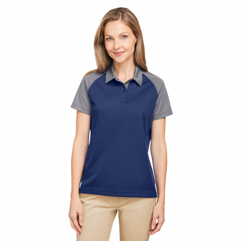 Team 365 Ladies' Command Snag-Protection Colorblock Polo