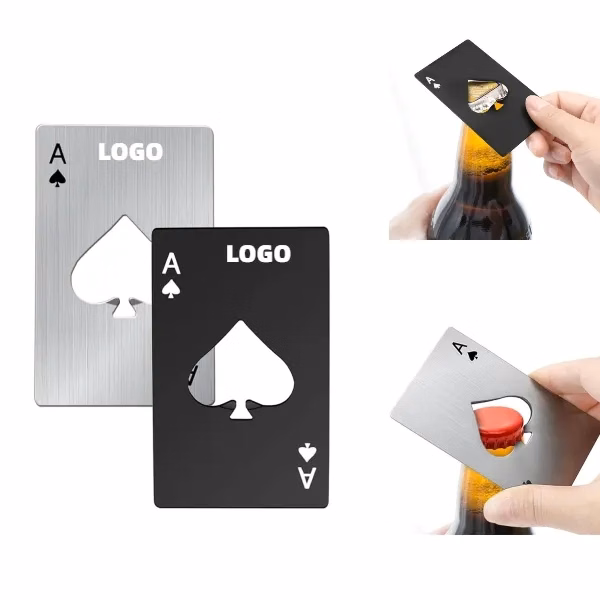 Ace of Spades Bottle Opener