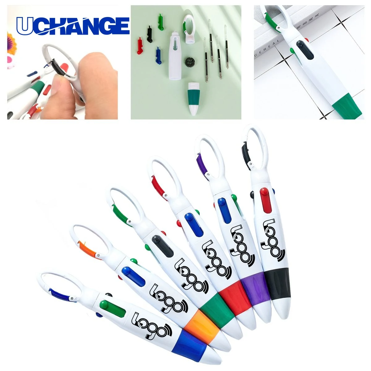 Multifunctional 4-in-1 Ballpoint Pen Tool for Outdoors 1