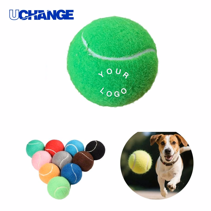 Rubber Dog Tennis Ball Toy