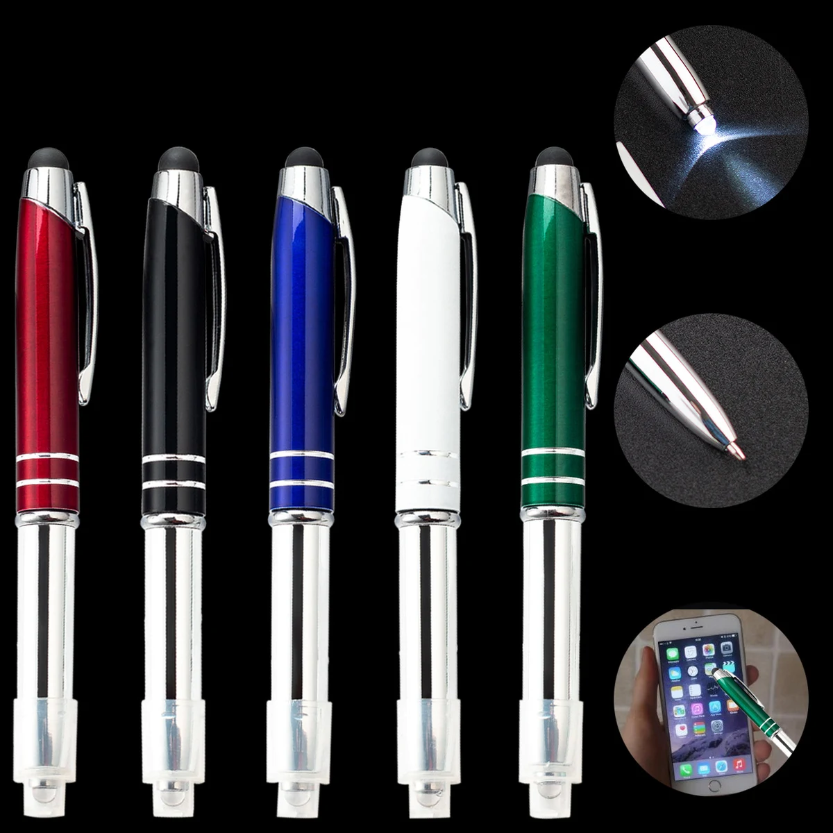 Multi-Function Capacitive Pen with LED Flashlight 1