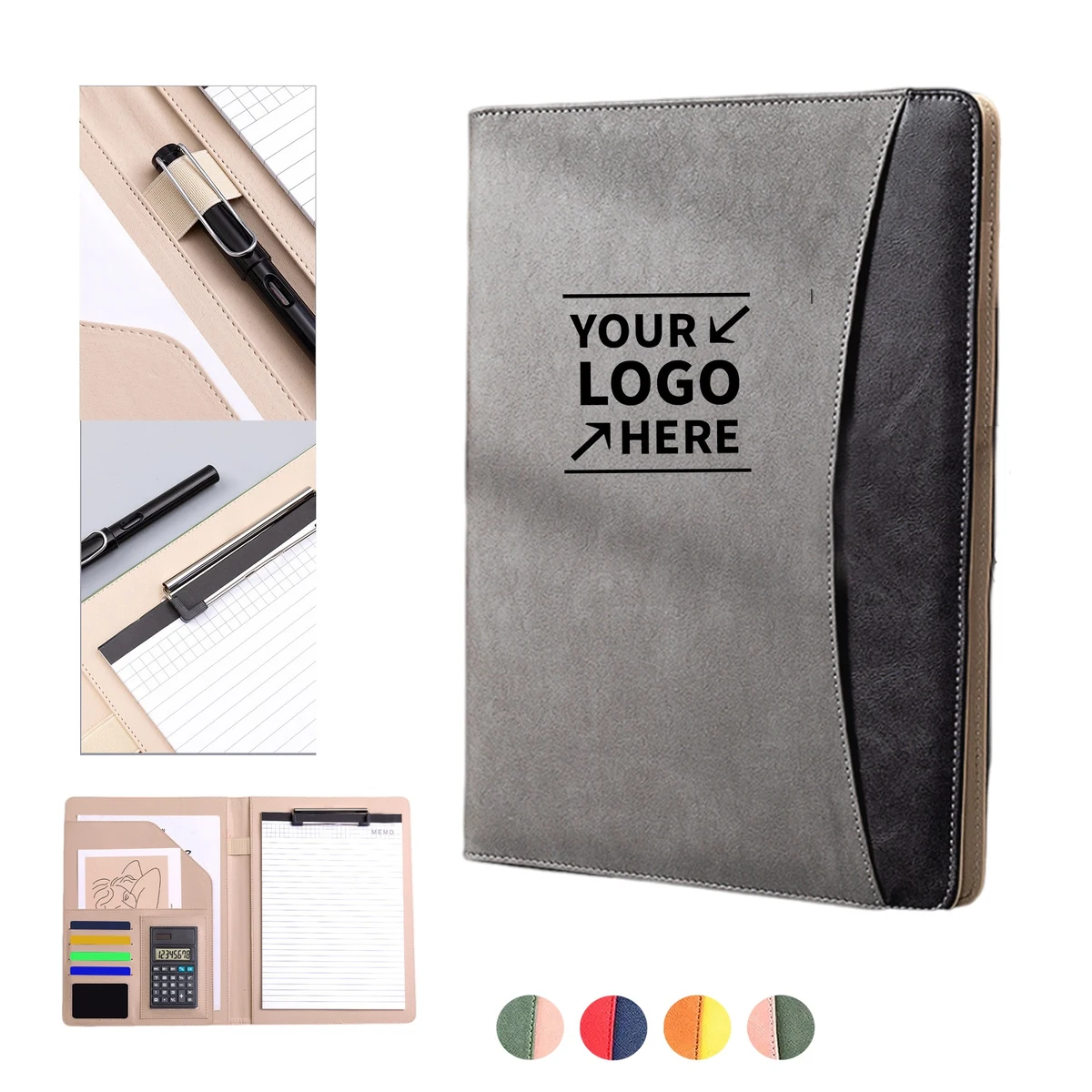 Leather Folder With Calculator 1