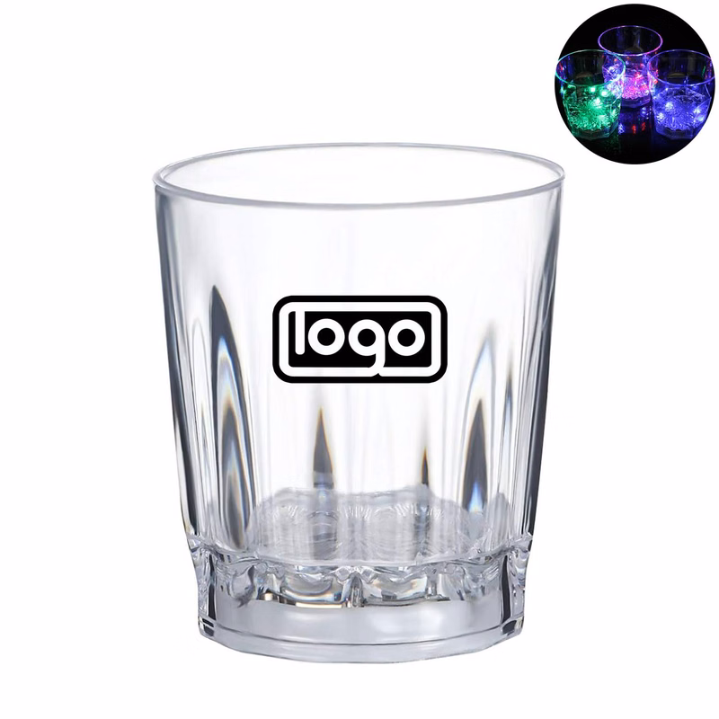 9 oz LED Colorful Flash Octagonal Induction Cup