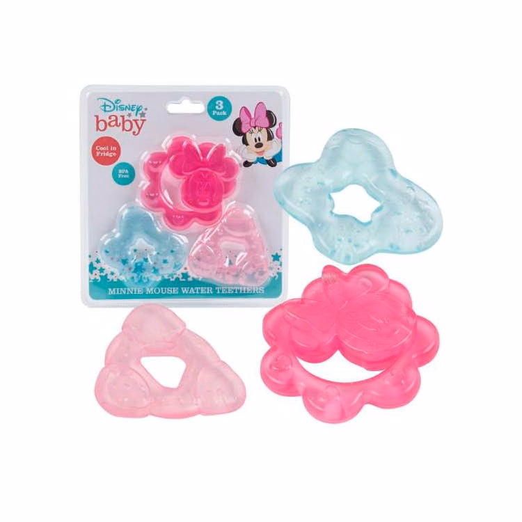 Disney Water Teethers - Minnie Mouse 3 Pk